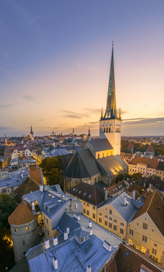 Tallinn Old City View Church